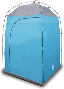 vidaXL Cort de duș, albastru, impermeabil