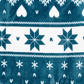 Lenjerie de pat din microflanel 4Home Nordic love, 140 x 220 cm, 70 x 90 cm