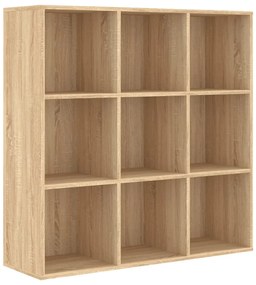 801128 vidaXL Bibliotecă, stejar Sonoma, 98x29x97,5 cm, lemn prelucrat