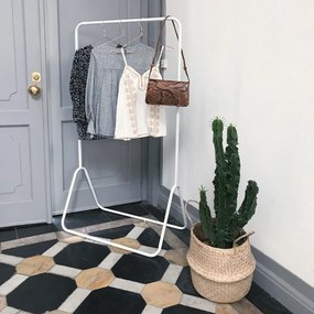 Suport pentru haine Compactor Portant Blanc