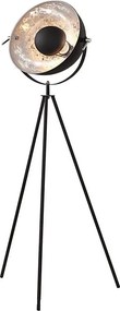 LAMPADAR DESIGN RETRO Studio negru/ argintiu A-36619 VC