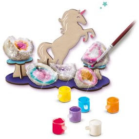 Set de pictat geode pentru copii cu suport unicorn