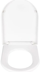 Capac WC cu închidere lentă Wenko Calla, 47 x 35,5 cm, alb