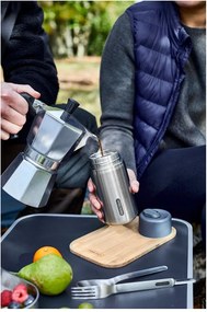 Cană termos argintie din oțel inoxidabil 340 ml – Black + Blum