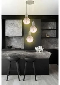 Bec LED FILAMENT SPIRAL G125 E27/4W/230V 2000K gri/roz