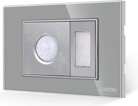 Senzor de Miscare 2M si Lampa de Veghe LUXION  cu Rama din Sticla, Standard Italian, 3M
