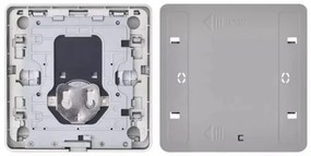 Comutator cu 4 butoane GoSmart Tuya negru