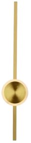 Aplică LED de perete BATUTA, 12W/230V, aurie