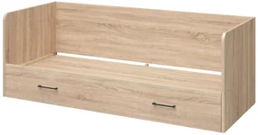 Pat de o persoană extensibil80 cm Tetrix 13 (stejar sonoma) (cu sp. depozitare). Promo -35%. 1098495