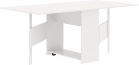 Masa Plianta Nova, Alb, 179 x 90 x 75 cm