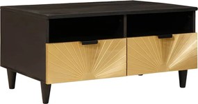 vidaXL Masă de cafea cu sertar 80 x 54 x 40 cm Lemn de mango solid
