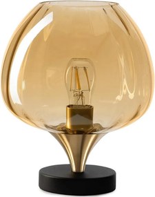 ONLI - Lampă de masă ELIDE 1xE27/15W/230V negru/cupru