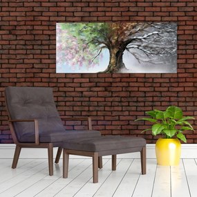 Tablou - Arborele celor patru anotimpuri (120x50 cm)