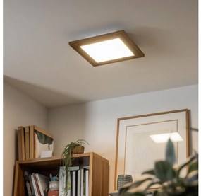 Eglo - Panou LED RGBW SALOBRENA-C 16W 230V maro + DO