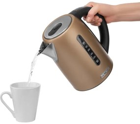 Fierbător de apă cu termoreglare 1,7 l 2150W/230V maro Sencor