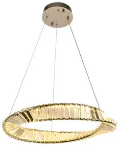 Lustră LED de cristal dimabilă pe cablu LED/40W/230V + telecomandă