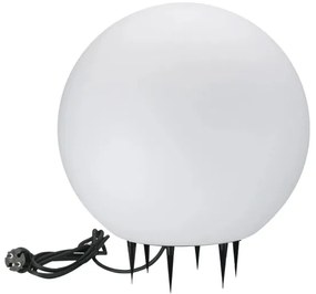 Lampă de exterior ARGENTO 1xE27/15W/230V d. 40 cm IP65 alb