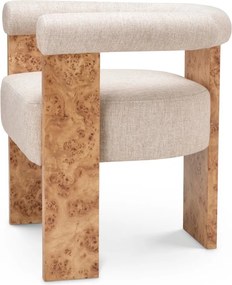 Scaun design LUX, Furnir Burl Mappa, Maro, Percy