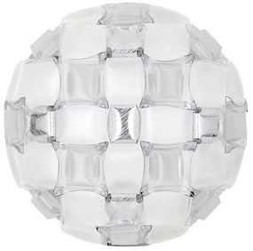 Aplica perete sau tavan design modern geometric Mida Medium Platino