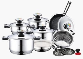 Set oale inox 16 piese Royalty Line RL-16RC