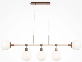 Lustra design deosebit cu 5 surse de lumina Erich MYMOD221-PL-05-G