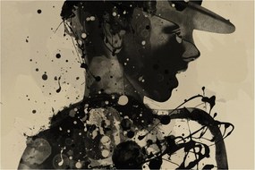 Tablou - Femeie de jazz (90x60 cm)