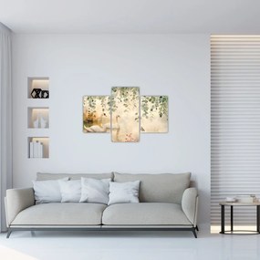 Tablou - Lac, acvariu (90x60 cm)