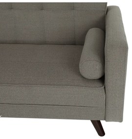 Canapea extensibilă, material gri-maro taupe, OTISA
