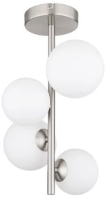 Lustră LED pe tijă RIHA 4xG9/3W/230V crom Globo 56140-4D