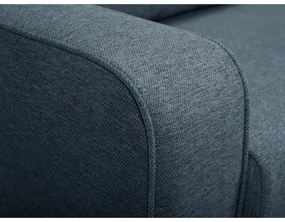 Canapea albastră extensibilă 160 cm Come – Bobochic Paris