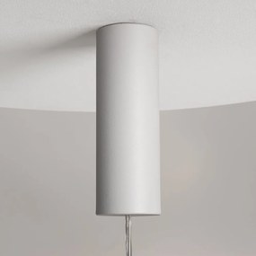 Lustra/Pendul LED design decorativ Nebula 25cm alb
