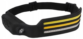 Lampă frontală COB LED cu inducție, cu baterie încorporată și încărcare USB