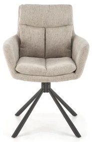 Scaun de dining HALSA, 1 buc., bej