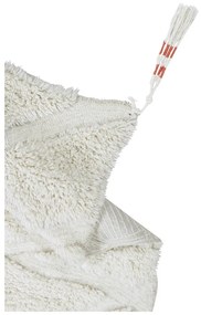 Covor alb lavabil/țesut manual din lână 170x240 cm Enkang Ivory – Lorena Canals