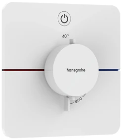 Hansgrohe ShowerSelect Comfort Q baterie de duș ascuns cu termostat alb 15581700