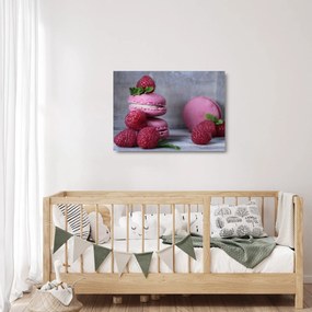 Tablou pe sticlă cu macarooni (70x50 cm)