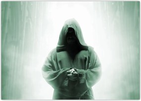 Tablou - Călugăr în întuneric (70x50 cm)