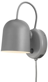 Aplica de perete, cu mufa usb, design modern Angle gri 2120601010 NL