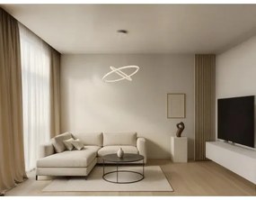 Lustră LED dimabilă pe cablu, 150W, 230V, 3000-6500K, cu telecomandă