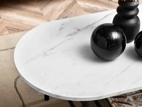 Măsuță de cafea Lorelail Xl (alb + negru). 1111501