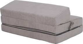 Saltea pliabilă/fotoliu extensibil, 2 in 1, gri, VEDIS