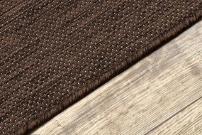 Covor, traversa SISAL SION A5165A Melanj țesute plate maro