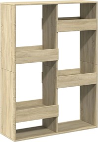 vidaXL Bibliotecă, stejar sonoma, 100x33x135 cm, lemn prelucrat