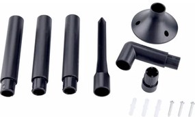 Corp de iluminat LED solar 4 în 1 Extol LED/600 mAh/1,2V IP44