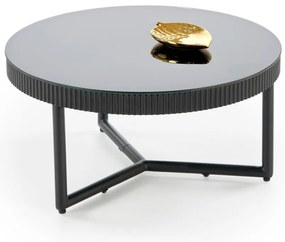 Masuta de cafea Cosmo S neagra ø60/h30 cm