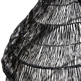Lampă suspendată orientală neagră 45 cm x 40 cm - Vadi