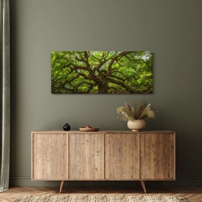 Tablou - Copac verde (120x50 cm)