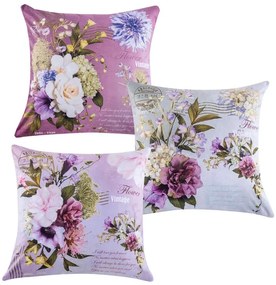 Set de 3 fețe pernuțe WHISPER, 45 x 45 cm