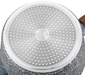 Oală cu capac Florina Master MG, 24 cm, 4,1 l, gri