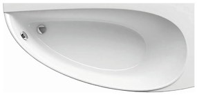 Ravak CS01000000 - Cadă de colț AVOCADO 150x75 cm acrilic/albă